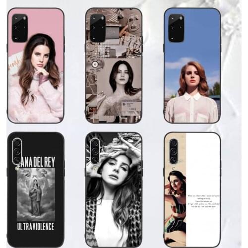 Lana Del Rey Phone Case For Samsung A40 A31 A50 A51 A71 A20E A20S S8 S9 S10 S20 Plus note 20 ultra
