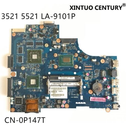 CN-0P14T7 P14T7 LA-9101P Laptop motherboard FOR DELL INSPIRON 3521 5521 W/ SR0XL I5-3337U HD 8730M 2GB 100% tested working