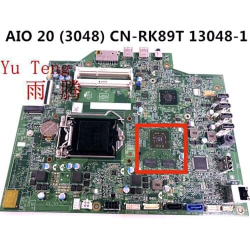 CN-0RK89T RK89T for Dell Inspiron One 20 3048 desktop motherboard AIO 13048-1 motherboard 100% test ok delivery
