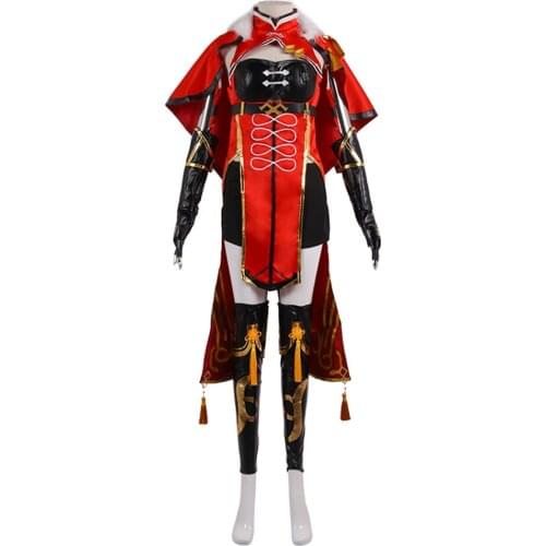 Genshin Impact Beidou Cosplay Costume Outfits Halloween Carnival Suit
