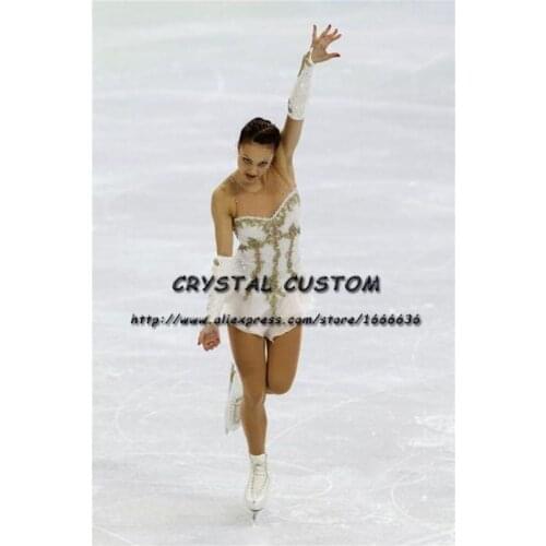 Crystal Custom Figure Skating Dresses Girls New Brand Ice Skating Dresses For Competition DR4570