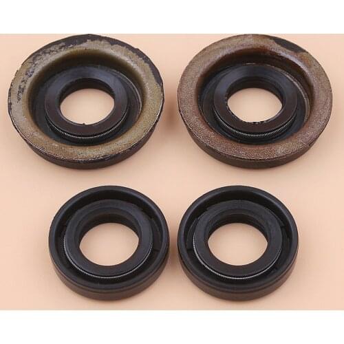 Chinese 2500 Chainsaw Oil Seals Set for 25CC 2500 Chain Saws and Zenoah Komatsu G2500 Small Gas Saw Spares Parts