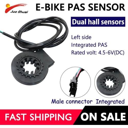 Electric Bike 10 Magnet PAS Conversion Kit Electric Bicycle Pedal Assist Sensor Double Hall E-bike Parts KT-V12L KT V12 Ebike