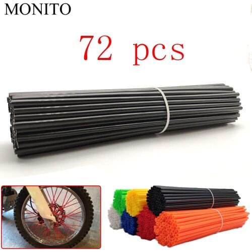 Motorcycle Wheel Rim Spoke Protector Dirt Bike Rims Skins Covers Skins For KAWASAKI KLX250 DTRACKER KDX125 KDX250 KDX 125 250