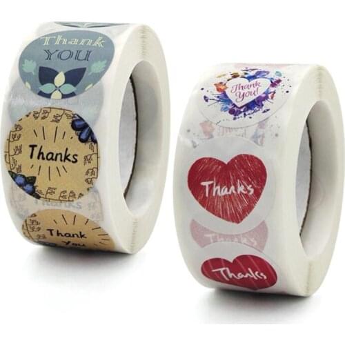 Small Fresh Fairy Tale Love Adhesive Labels Children Thank You Stickers for Kids Seal Paper Scrapbook Stationery Supplies 100PCS