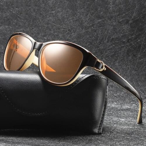 Luxury Cat Eye Polarized Driver Goggles Sunglasses Men Women Lady Elegant Glasses Female Driving Eyewear Oculos De Sol