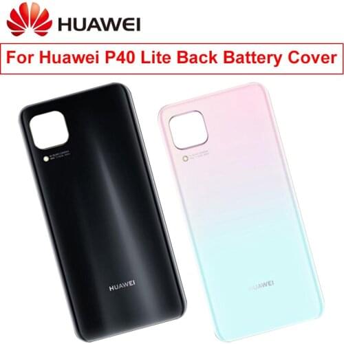 Original For Huawei P40 Lite Battery Cover For Huawei nova 6SE Back Door Replacement Repair Parts
