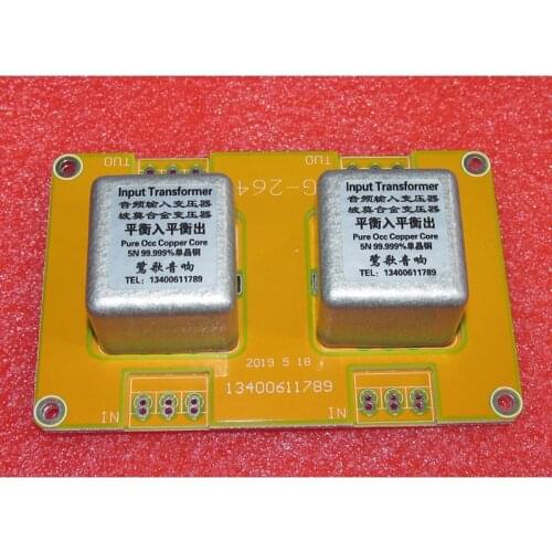 5N single crystal copper OCC enameled wire wrapped Jensen 600:25K audio transformer replica