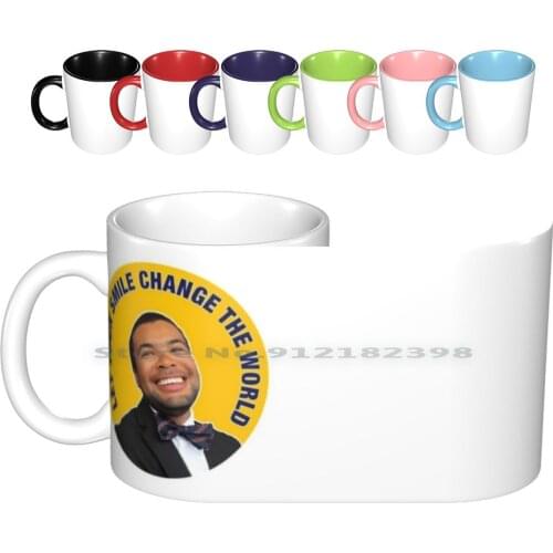 Worlds Happiest Man Ceramic Mugs Coffee Cups Milk Tea Mug Kevin Heimbach Lil Churro Vlogger Youtube Dom Smile More Vista Way