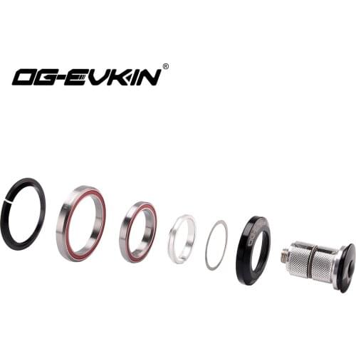 OG-EVKIN 1-1/8"-1-1/2" For Headset Spacer Cycling Accessories Headset Bike Bicycle Headset Top Cap Bicycle Accessories