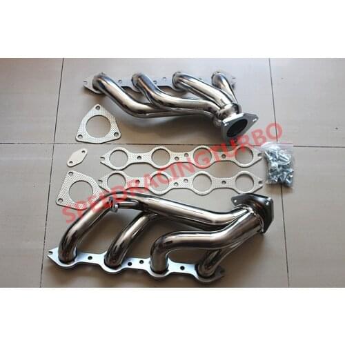 Exhaust header for 99-01 Chevy GMC Silverado Sierra V8 4.8L 5.3L Shorty Headers