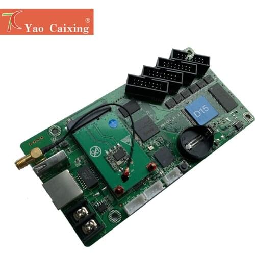 Wifi function HD-D10/D15 controller asynchronous control card p2 p2.5 p3 p4 p5 p6 p8 p10 rgb full color dot matrix led screen