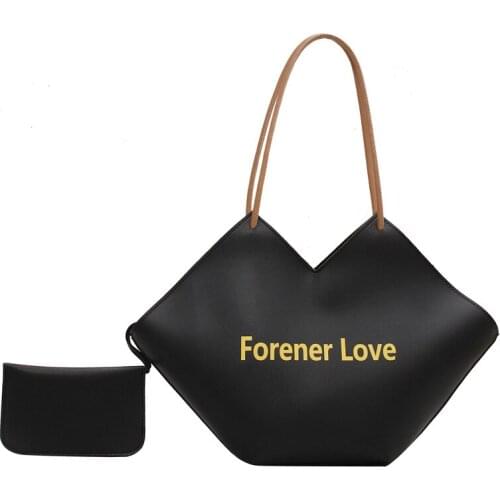 Large-capacity handbags womens bags summer simple 2021 new wave fashion shoulder bag net red design tote bag