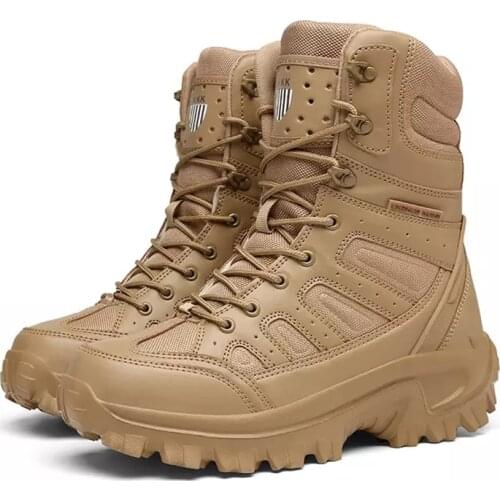 2021fashion Winter Boots Men Tactical Military Boots Water Proof Snow Boots For Men Ankel Warm Work Shoes Rubber Boots Men Shoes