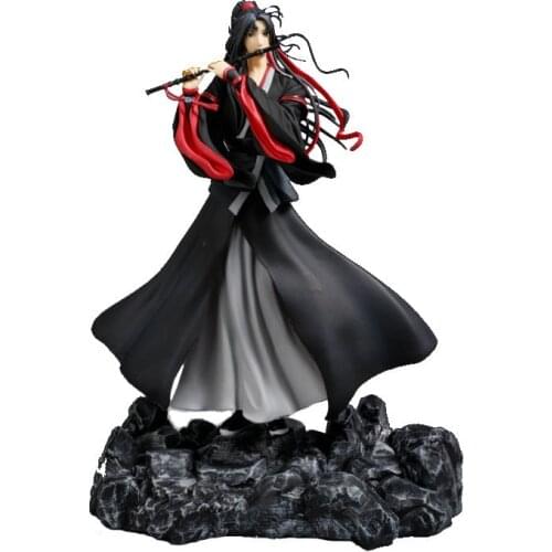 Mo Dao Zu Shi Anime Figure Toys Wei Wuxian Yi Ling Lao Zu Figurine Lan WangJi PVC Action Figure Collectible Model Toy Doll 27cm