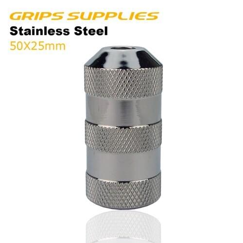 Free shipping 25*50 tattoo machine grip 304 stainless steel grips