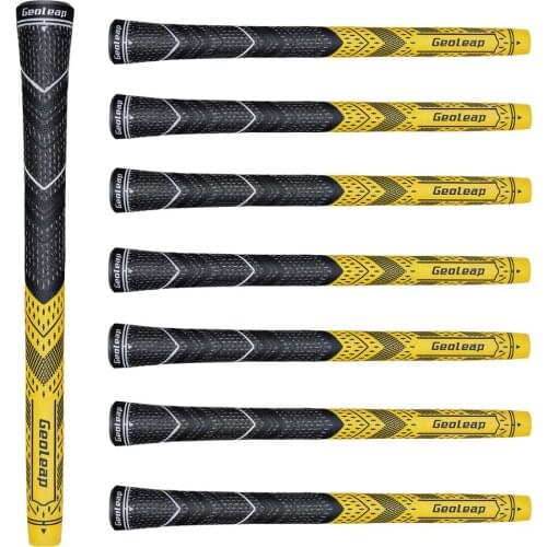 Geoleap ACE-S Golf Grips 8pcs/lot, Hybrid Golf Club Grips, Multi Compound, Midsize, 8 Colors Optional, Free Shipping