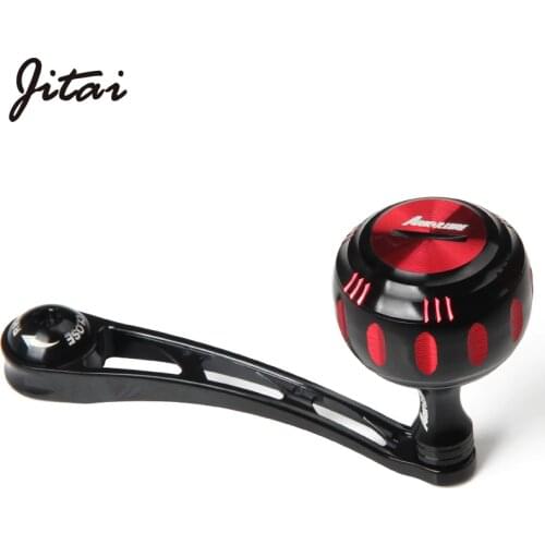 JITAI CNC Aluminum Alloy Fishing Reel Handle Knob 75MM For Shimano Daiwa Abu Baitcasting Reels Premium Fishing Tackle Tools