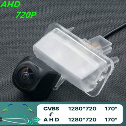AHD 720P/1080P Fisheye Car Rear View Camera For Toyota Corolla 2014 Corolla E170 Prius Sai Reverse Vehicle Camera