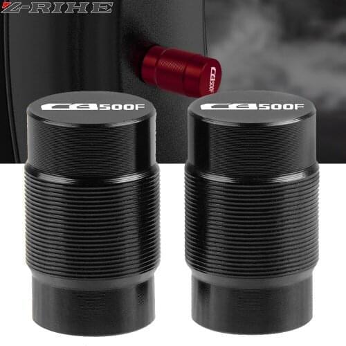 Motorcycle Wheel Stem Covers Tire Valve Caps Decoration Valves Tyre Stem Air Cap Airtight Cover For Honda CB500F CB 500F CB500 F