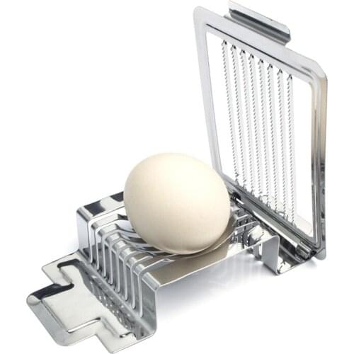 Cooking Tools Kitchen Egg Cutter Stainless Steel Wire Egg Slicer For Hard Boiled Eggs Kitchen Tool Gadgets Accessories Dropship