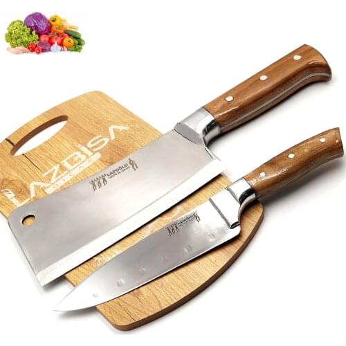 Lazoğlu Sürmene Kitchen Knife Set Row Armor Chef Knife Meat Bread Vegetable Butcher Knife