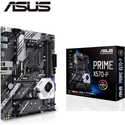 NEW For ASUS PRIME X570-P Motherboard Socket AM4 DDR4 For AMD X570M X570 Original Desktop PCI-E 4.0 m.2 sata3 Mainboard