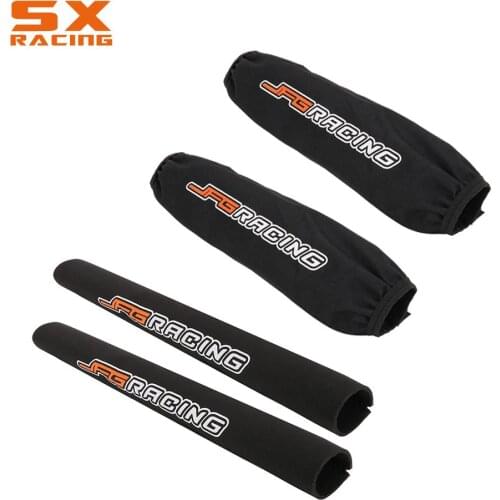 Motorcycle Universal Upper Fork Rear Front Shock Protector Dust Guard Wraps Gaiters For KTM HONDA KAWASAKI SUZUKI YAMAHA DUCATI