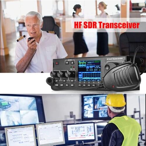 New Arrival RS-978 SSB HF SDR HAM RADIO 1.8-30MHz SSB HF Transceiver with 3800mah li-ion battery pack