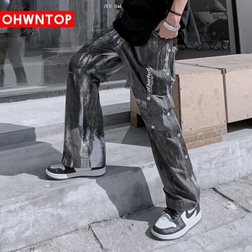 OHWNTOP Men's Loose Pants