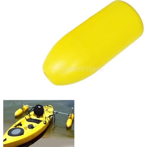 Premium Yellow PVC Foam Kayak Canoe Outrigger Stabilizer Water Float Buoy for Boat Fishing Standing SUP Beginners
