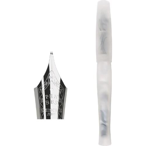 Moonman PENBBS 323 Acrylic Fountain Pen Iridium Fine Nib 0.5mm with Gift Box Writing Ink Pen for Office Business School Home