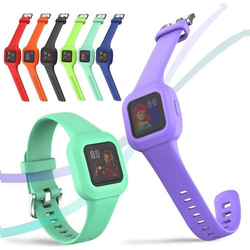 Silicone Wrist Strap For GarminFit JR3 Watchband Replacement Bracelet Belt For Garmin Fit JR3 Smart Watch Band