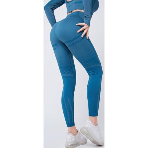 High Waist Leggings Sport Women Fitness Gym Yoga Pants Push Up Elastic Sportswear Running Butt Lift Squat Proof Tights Girl Slim