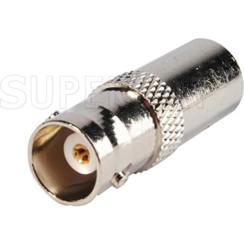 Superbat BNC-FME Adapter BNC Female Jack to FME Male Plug Straight RF Adapter Connector