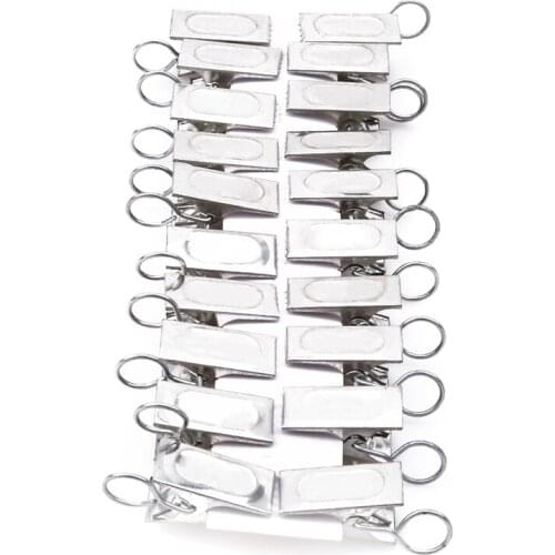 Outdoor Buckle Curtain Clip Hook Hard Thickening Stainless Steel Curtain Rings Clamps Accessories