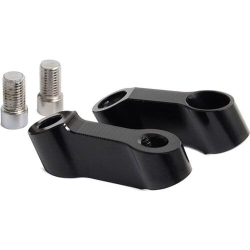 Universal Motorcycle Rearview Mirror Holder Mount M 8mm Riser Extension Pad