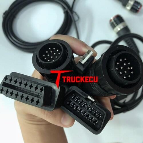 Vocom 88890300 & VOCOM II 88890400 diagnostic full set cable vocom usb cable+vocom obd 16 pin+vocom 14 pin/12 pin/8 pin cable