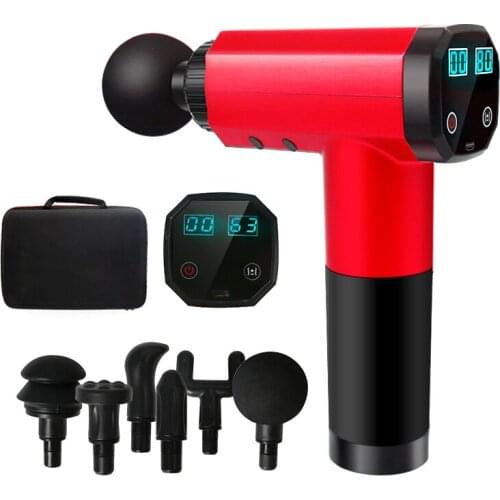 High frequency Massage gun muscle relax body relaxation Electric massager with portable bag