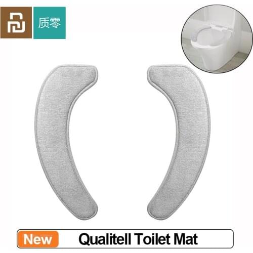 Youpin Qualitell Toilet Mat Toilet Seat Cushion Electrostatic Adsorption Toilet Seat Mat Washable Health Sticky Toilet Cushion