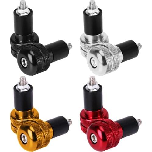 4 colors Grips End Cap 2pcs 22mm Motorcycle Anti Vibration Handlebar Ends Grip Caps Plugs motorcycle handlebar cap car styling