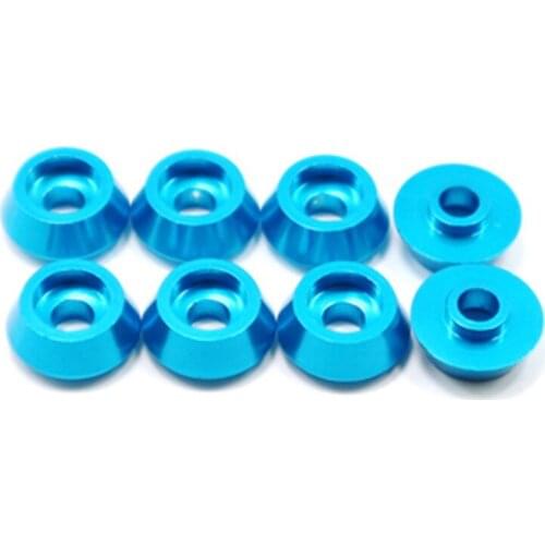 8pcs Metal Screw Gasket Maintenance Washer for 1:16 WPL, MNMODEL, JJRC, FY Model RC Car Replacement Parts