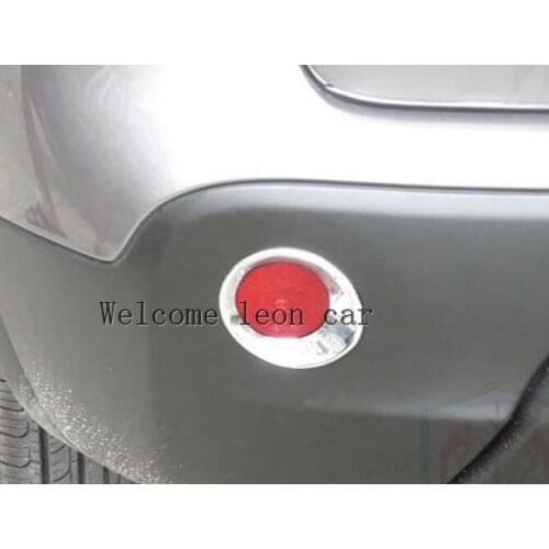 Accessories 2007 2008 2009 FIT FOR NISSAN QASHQAI CHROME FOG LIGHT LAMP TRIM COVER