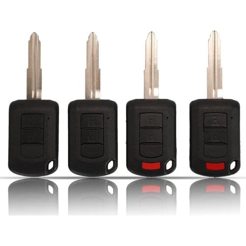 Jingyuqin 2/3/4 Buttons Replacement Remote Car Key Shell Case Fob For Mitsubishi Lancer Evo Asx Outlander Glant Fortis