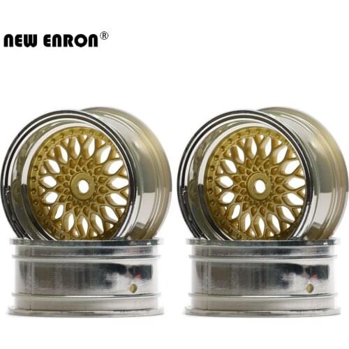 NEW ENRON 4PCS On-Road Drift 3mm / 6mm / 9mm Offset Wheel Hubs Rim For RC Car 1/10 Traxxas HPI Kyosho RedCat Sakura HSP