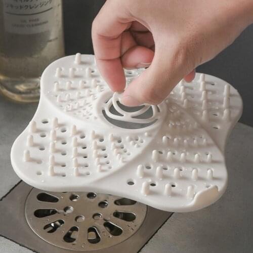 Kitchen,Household Sink,Floor Drain Cover Sink,Water Plug, Toilet,BathroomSewer,Anti-cockroach Filter Mat