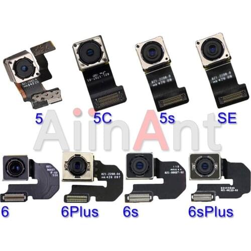 Original Main Back Camera Flex For iPhone 6 6s Plus SE 5 5s Rear Camera Flex Cable Mobille Phone Repair Parts
