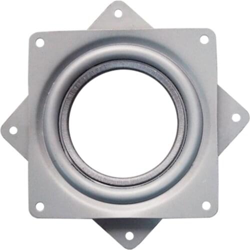 3/4/6Inch Swivel Plate 360 Degree Rotating Turntable Furniture Hardware Swivel Plate For Display Rack Stand, Crafts