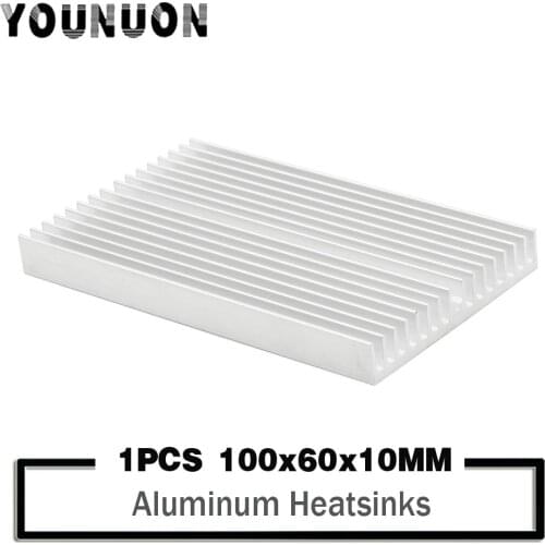 Heatsink 100x60x10mm Power Amplifier Aluminum Heatsink Heat sink Radiator Module Radiator Special for Cooling