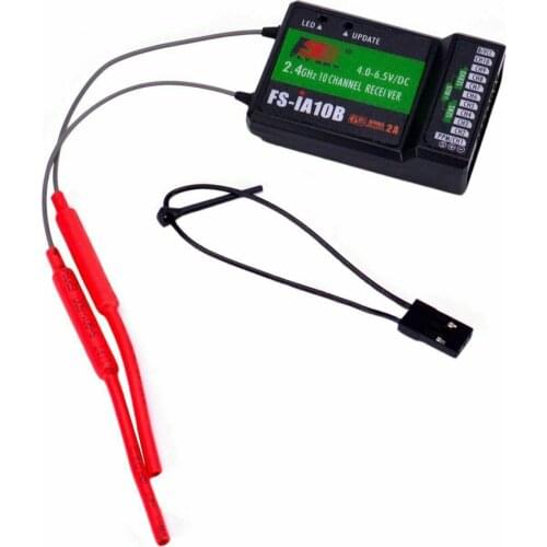 Flysky FS-IA10B 10ch Receiver FS IA10B for RC Transmitter FS-I10 FS-I6S FPV RC Heli Plane Quadcopter drone